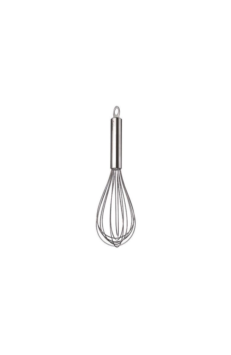 CUISIPRO 8 Inch Stainless Steel Balloon Whisk Ball Solid Handle, Main, color, Silver