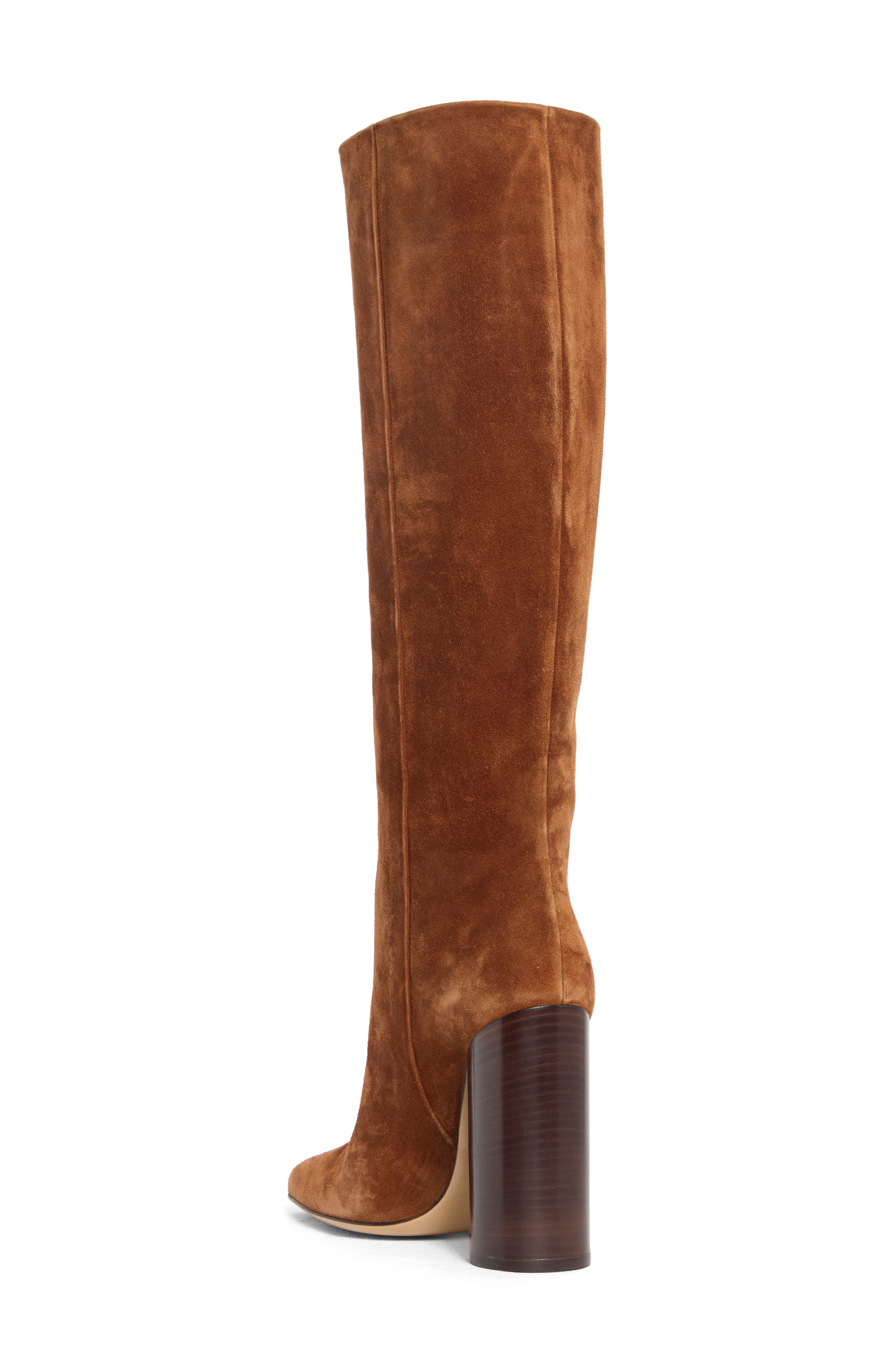 Pampero Suede Tall Boot, Alternate, color, BEIGE