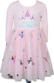 Zunie Kids' Castle Sequin Dress