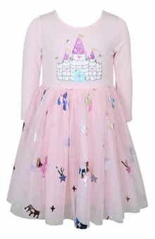 Zunie Kids' Castle Sequin Dress