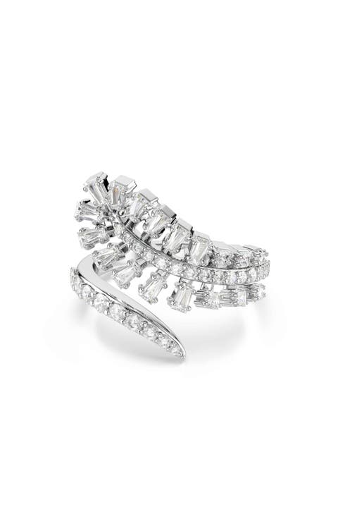 Vienna Feather Open Ring