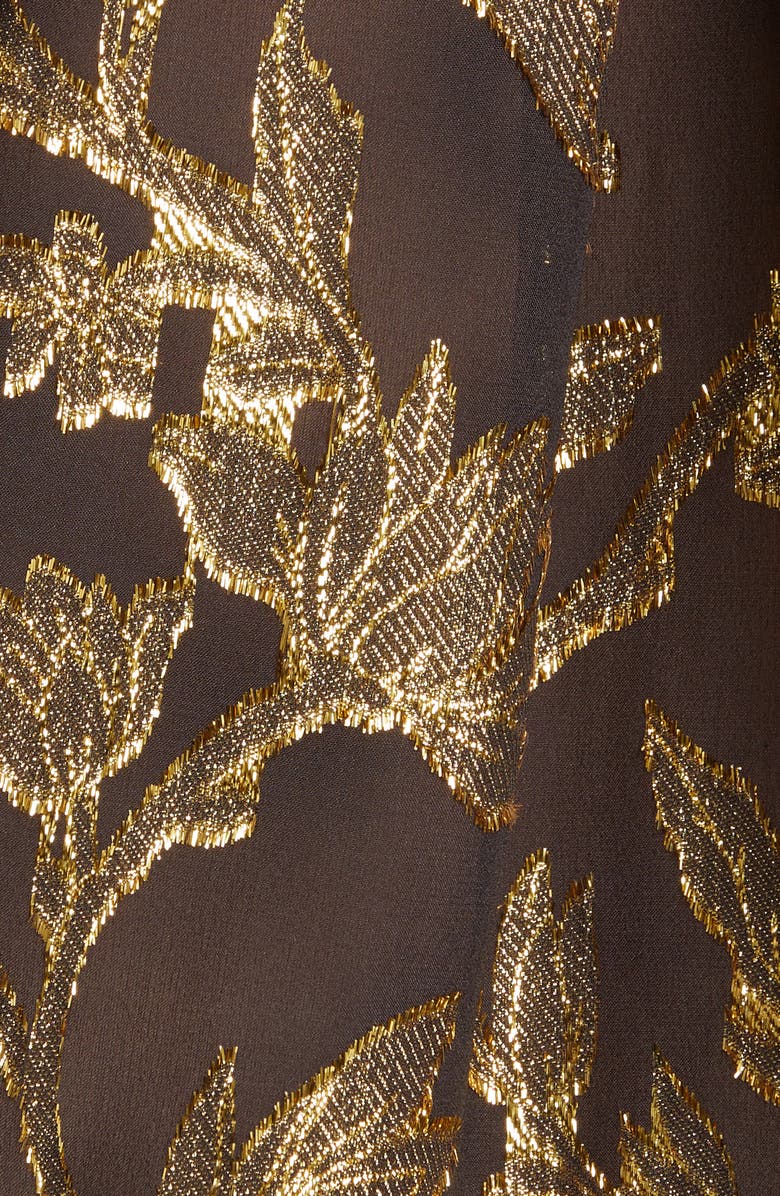 Equipment Boleyn Metallic Jacquard Silk Blouse, Alternate, color,