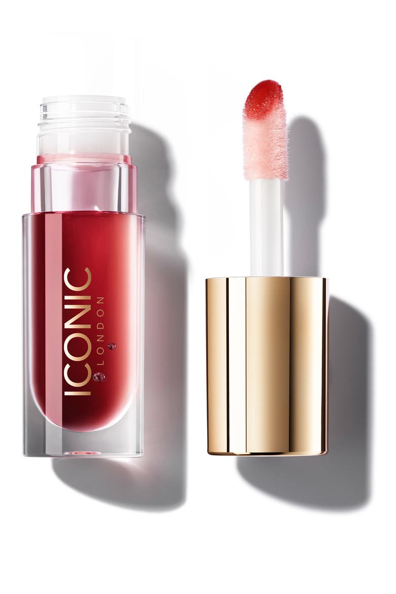 Lustre Lip Oil, Alternate, color, ROSE RIOT