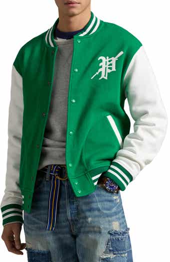 Polo Ralph Lauren Graphic Fleece Baseball Jacket