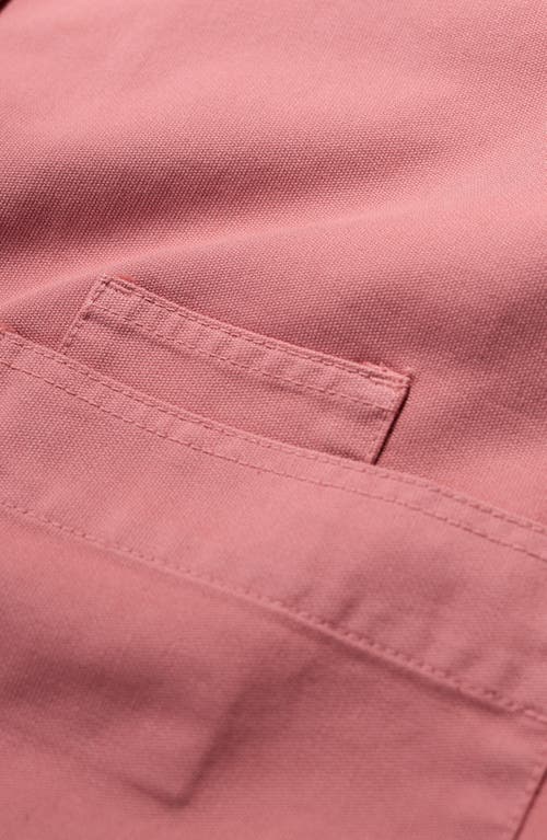 Seasalt Cornwall Coombe Lane Organic Cotton Chore Jacket In Pink