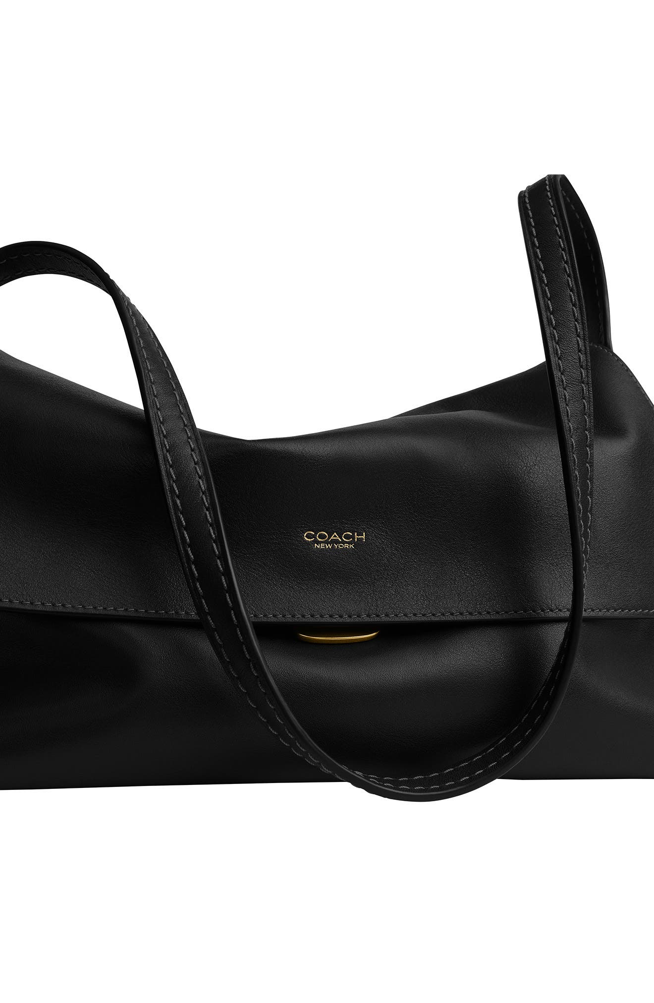 Женские сумки COACH Chelsea 30 Natural Grain Leather Shoulder Bag — фото 7
