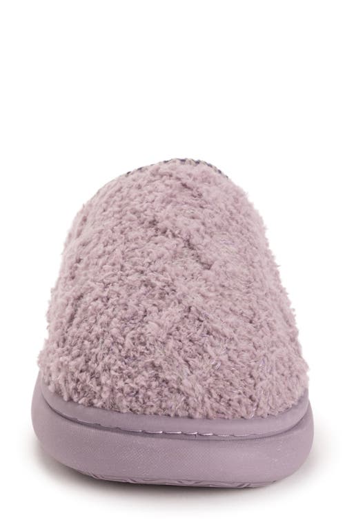 Muk Luks Janna Cozy Crew Faux Shearling Lined Clog
