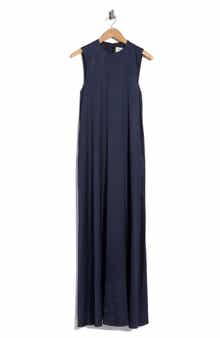 TWP Capitol Sleeveless Hammered Satin Gown