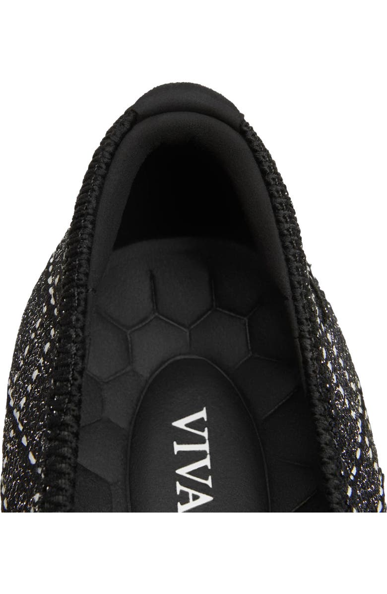 VIVAIA Julie Arch Pro Chunky Heels, Alternate, color, Black White Large Tweed
