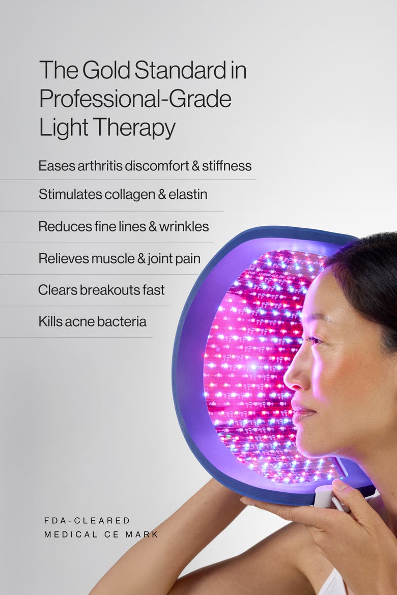 LITE LED Light Therapy Device Series 1, Alternate, color, Blue