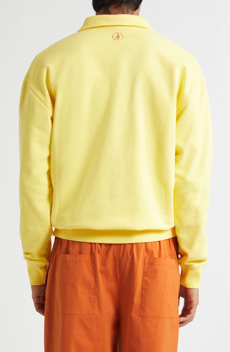 JW Anderson Rugby Long Sleeve Polo Sweatshirt, Alternate, color,