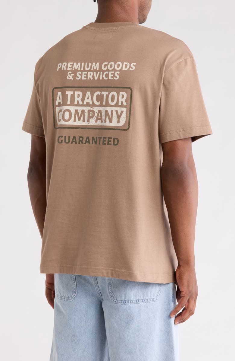 CAT WWR Premium Goods Logo Graphic T-Shirt, Alternate, color, Fossil