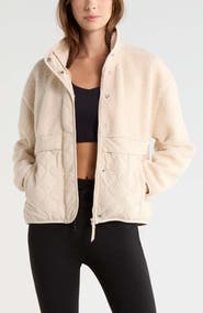 Zella Scenic Mixed Media Jacket