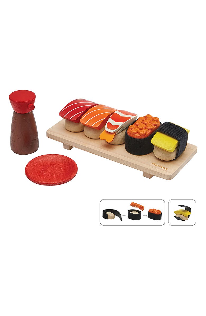 PlanToys<sup>®</sup> Sushi Playset, Alternate, color, Assorted