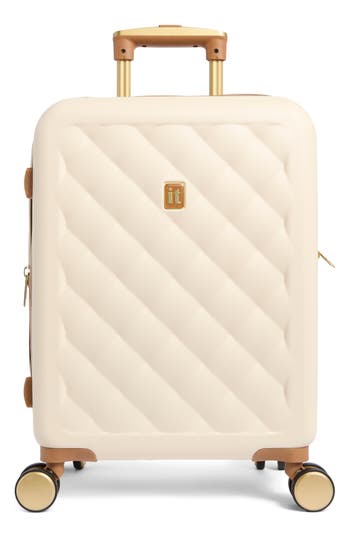 It Luggage Cushion Lux 21-inch Carry-on Luggage In White