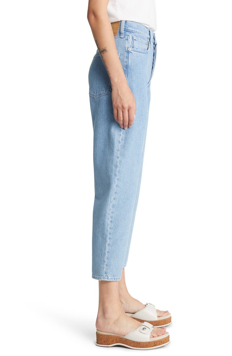 rag & bone Alissa High Waist Barrel Straight Leg Jeans, Alternate, color,