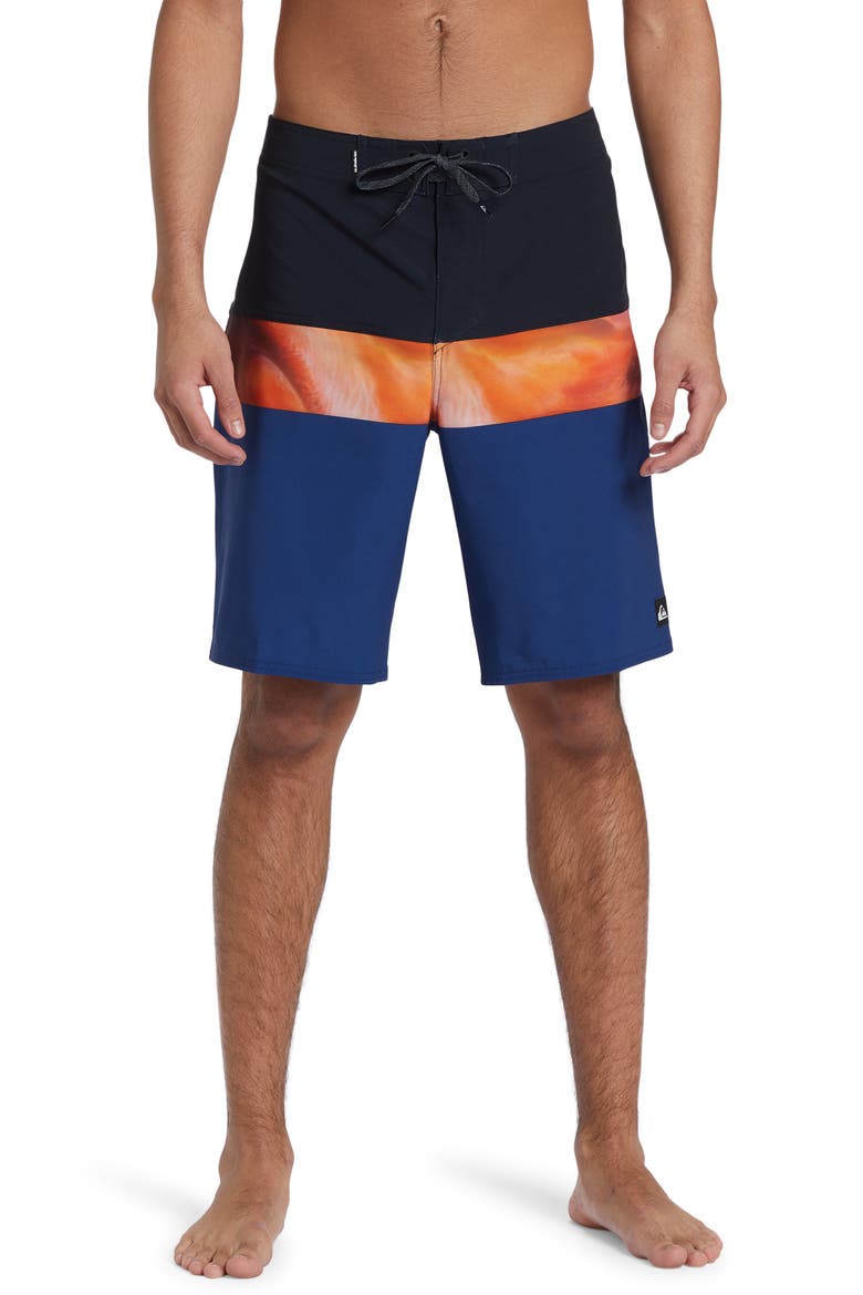Surfsilk Panel 20 Board Shorts, Main, color, NAVAGIO PRNT 4