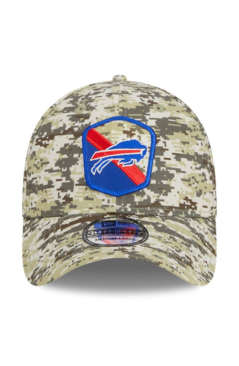 New Era Men's New Era  Camo Buffalo Bills 2023 Salute To Service 39THIRTY Flex Hat, Alternate, color, 