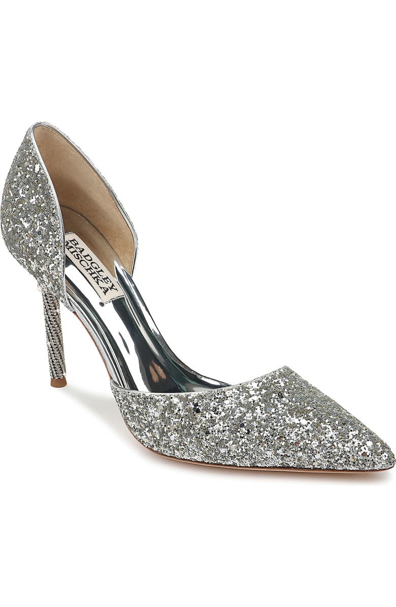 Badgley Mischka Collection Ozara d'Orsay Pointed Toe Pump, Main, color,