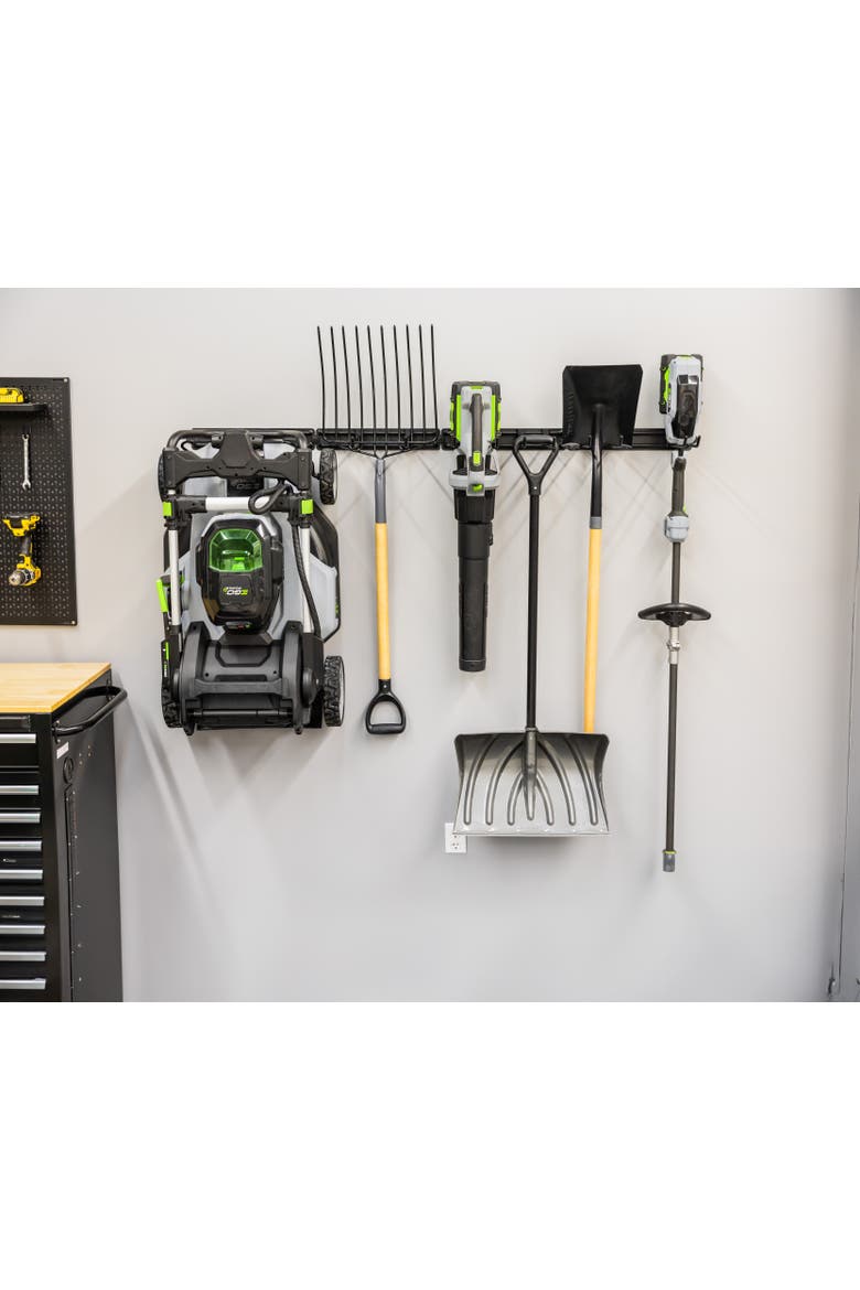 64" Modular Multi-Use Adjustable Garage Organizer -Holds 600 lbs, Alternate, color, Black