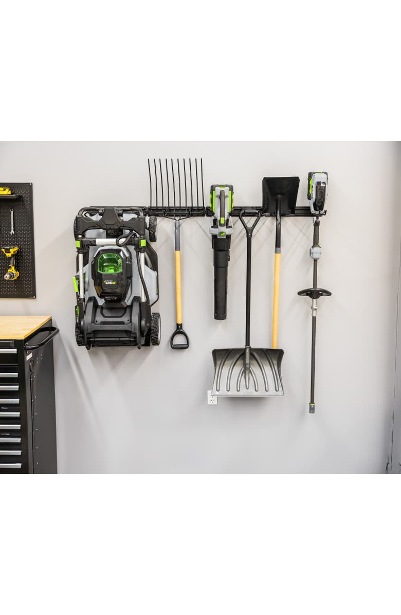 StoreYour 64" Modular Multi-Use Adjustable Garage Organizer -Holds 600 lbs, Alternate, color, Black