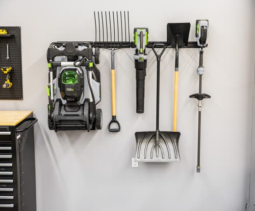 Storeyour 64" Modular Multi-use Adjustable Garage Organizer -holds 600 Lbs In Black