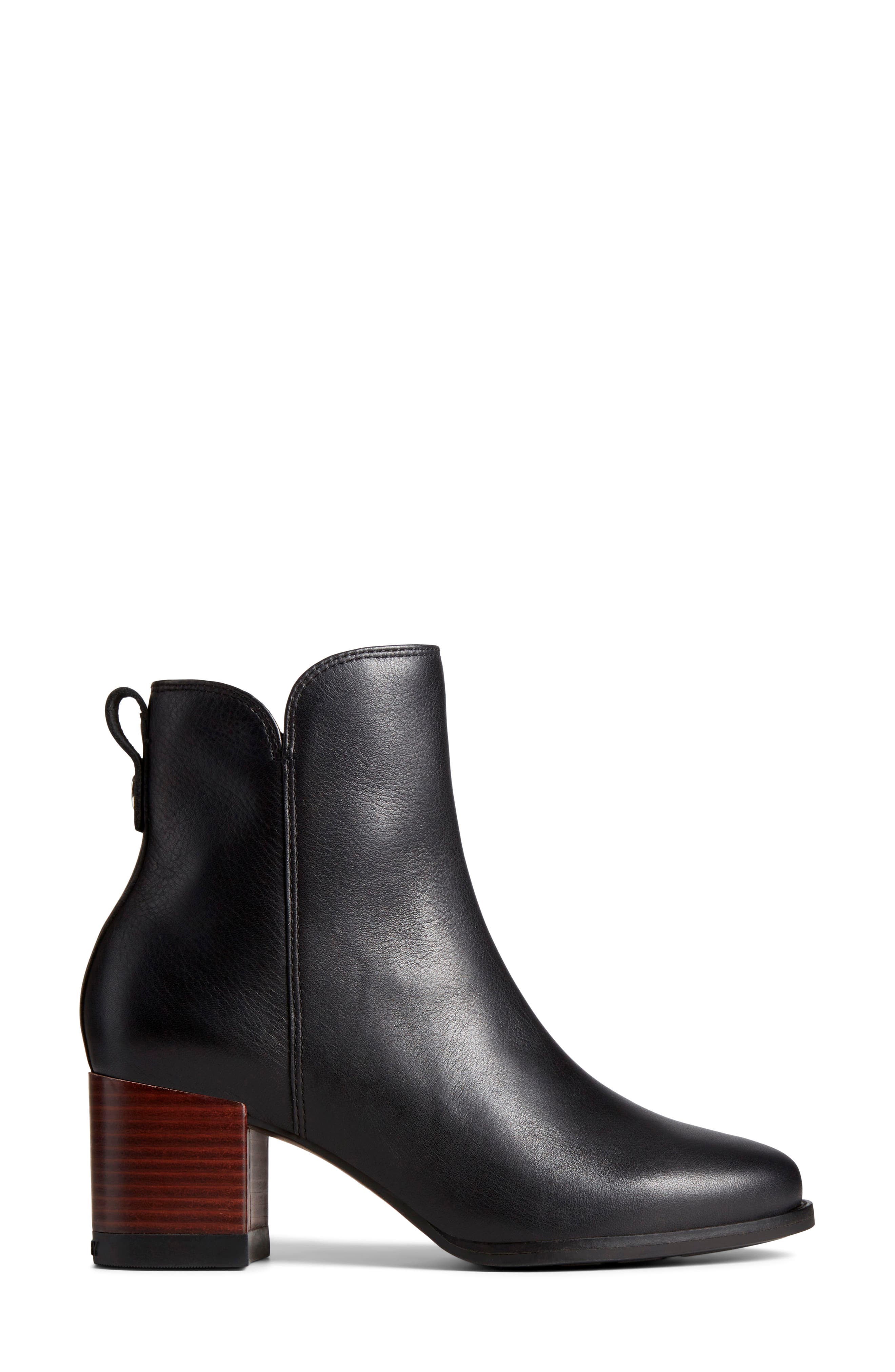 Sperry Seaport Block Heel Bootie, Alternate, color, 
