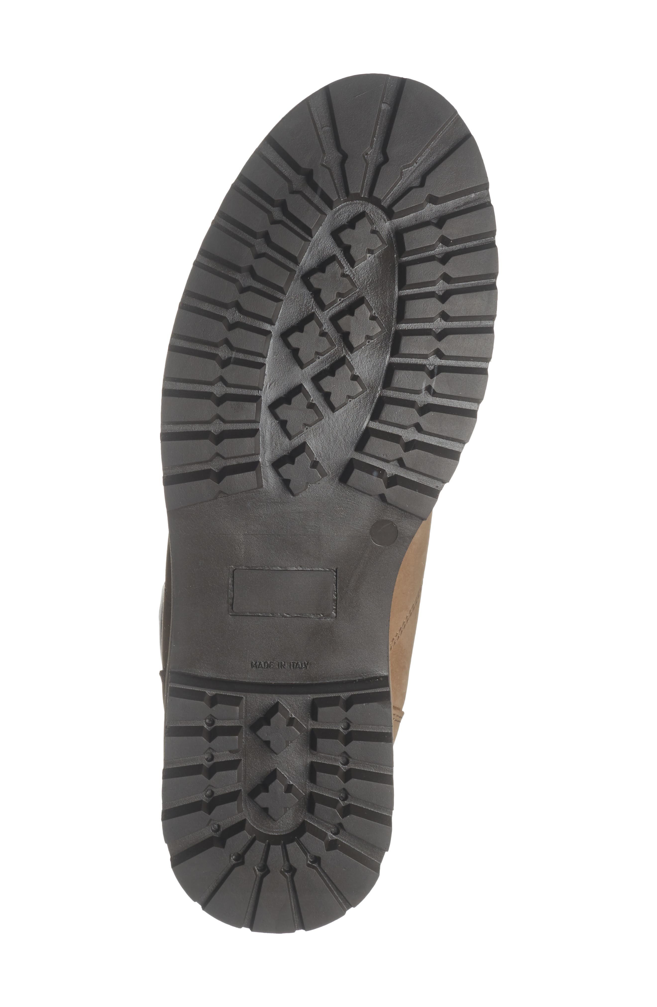 Roberto Cavalli Braises Hiking Boot, Alternate, color, Leather Taupe/ Dark Brown