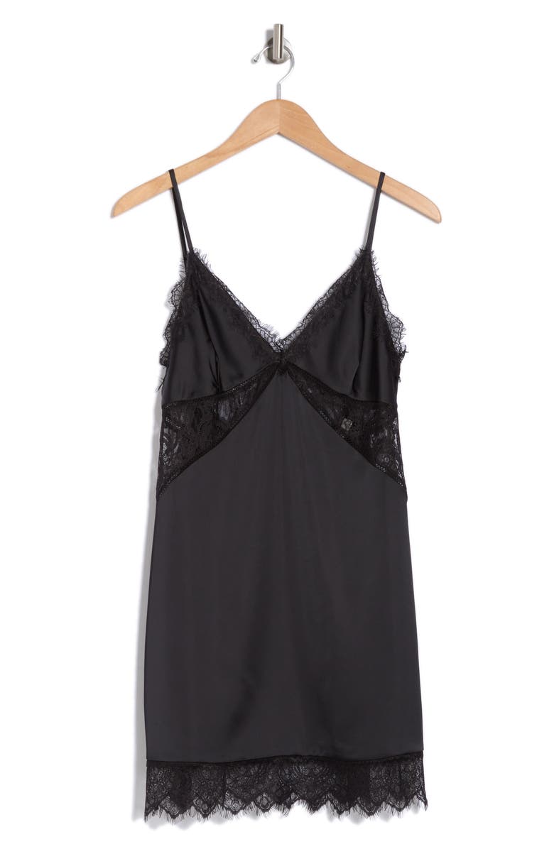 Simkhai Lucia Chemise Slipdress, Alternate, color,