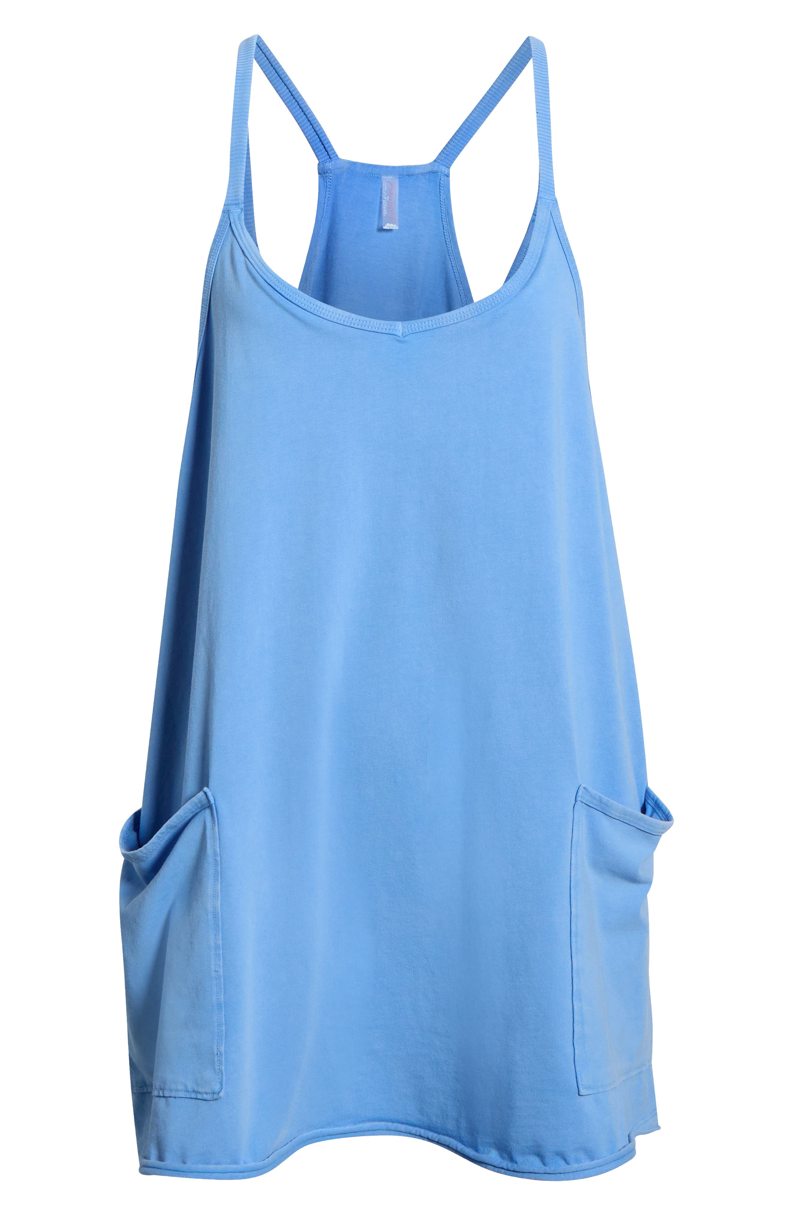 free people hot shot mini dress blue Hot Shot Mini Dress by FP Movement, Blue, M