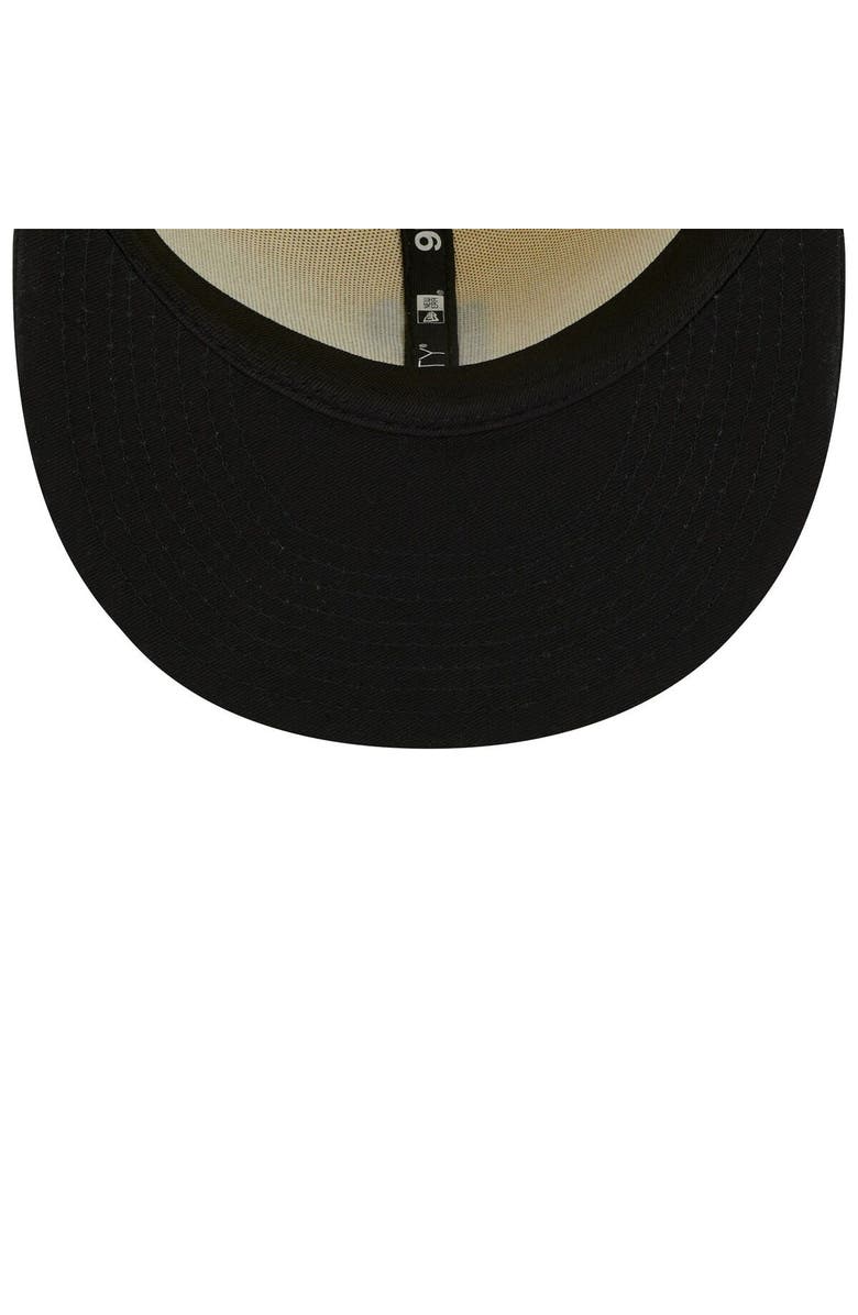 New Era Men's New Era  Gold/Black Pittsburgh Pirates 2023 City Connect 9FIFTY Snapback Adjustable Hat, Alternate, color, Gold