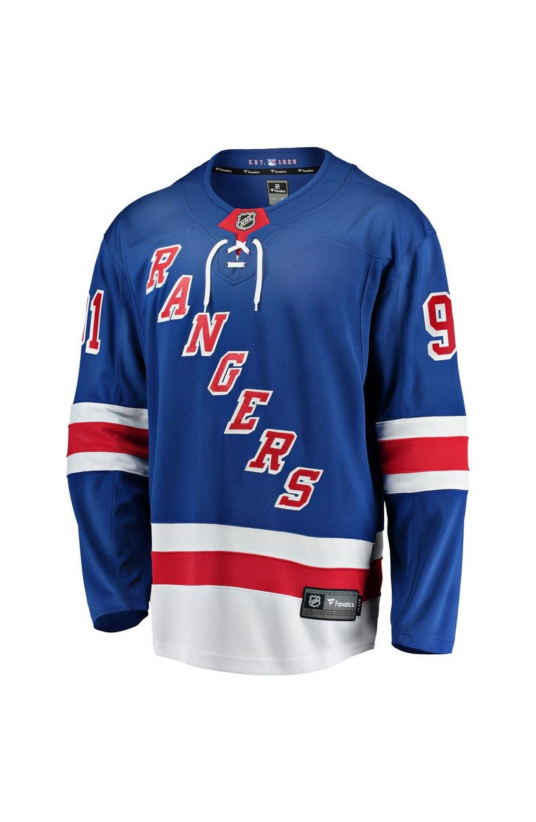 FANATICS Men's Fanatics Vladimir Tarasenko Royal New York Rangers Premier Breakaway Player Jersey, Alternate, color,