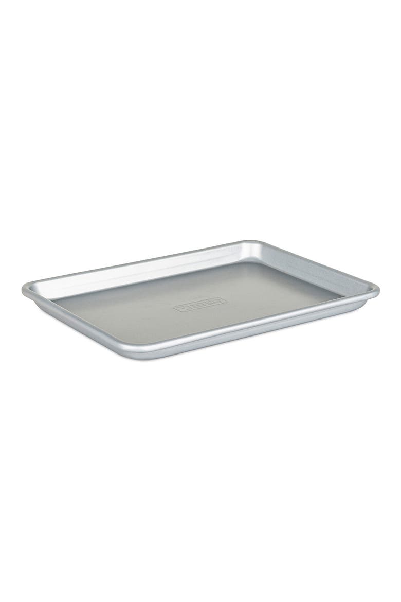 Small Aluminized Nonstick Baking Sheet, Alternate, color, STEEL