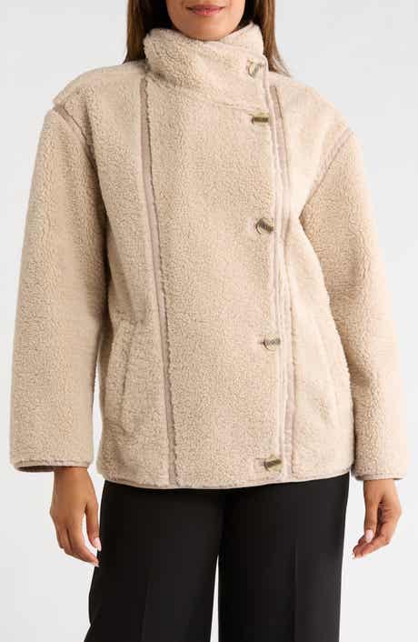 Faux Shearling Short Jacket