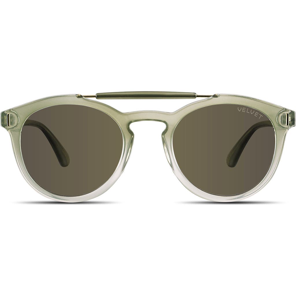 Velvet Eyewear Amelia Sunglasses In Mint