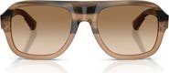 Burberry 55mm Pilot Sunglasses
