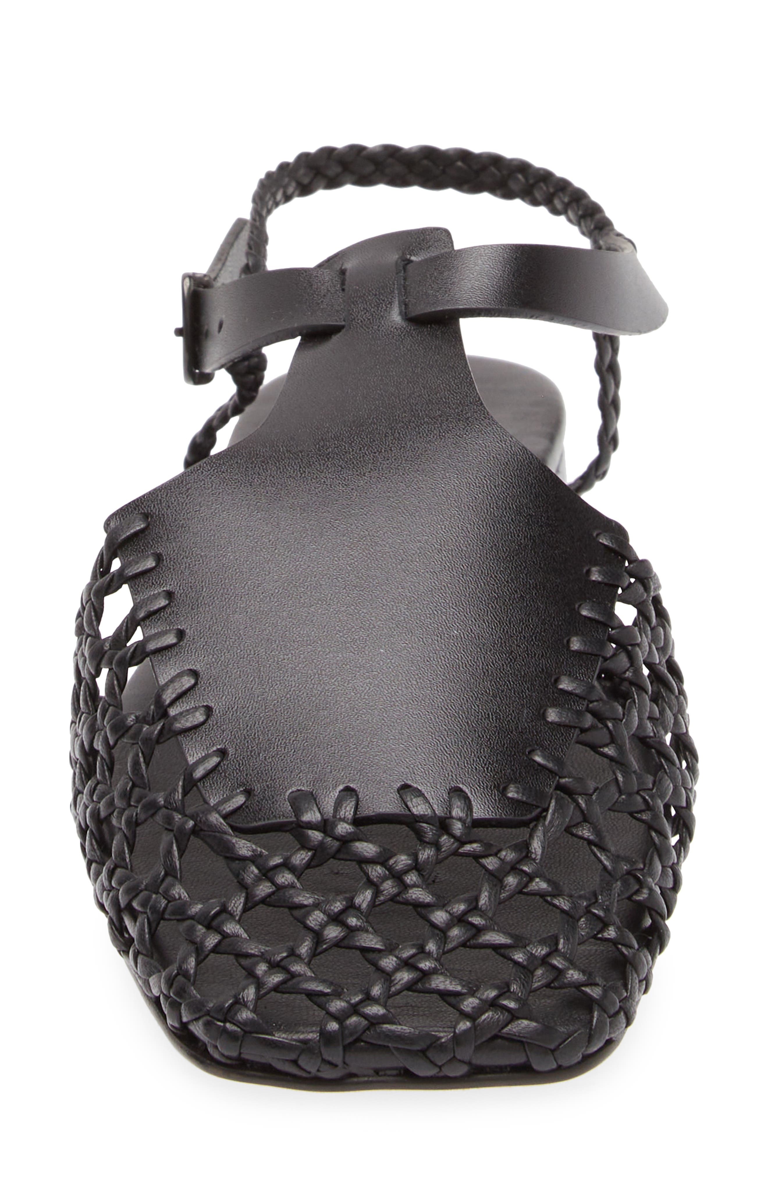 HEREU Reixa Woven T-Strap Sandal, Alternate, color, 