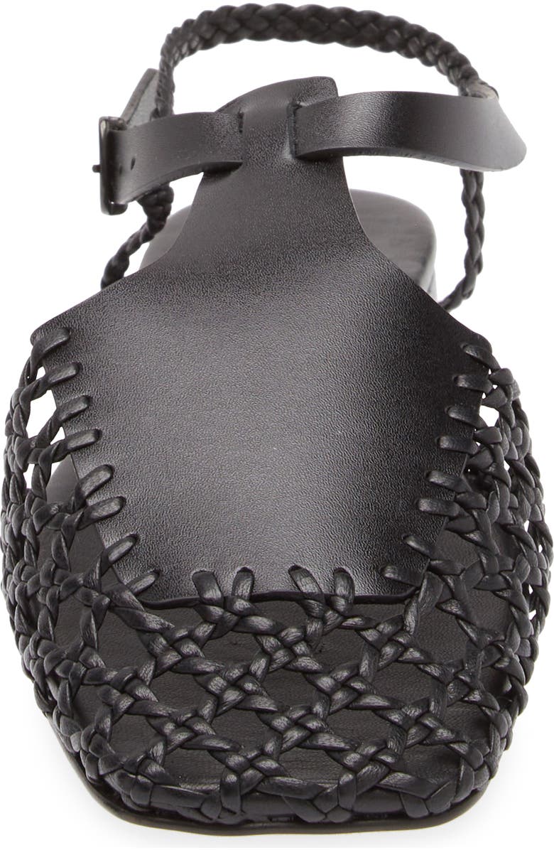 HEREU Reixa Woven T-Strap Sandal, Alternate, color,