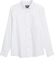 Johnston & Murphy Non-Iron Cotton Dobby Dress Shirt