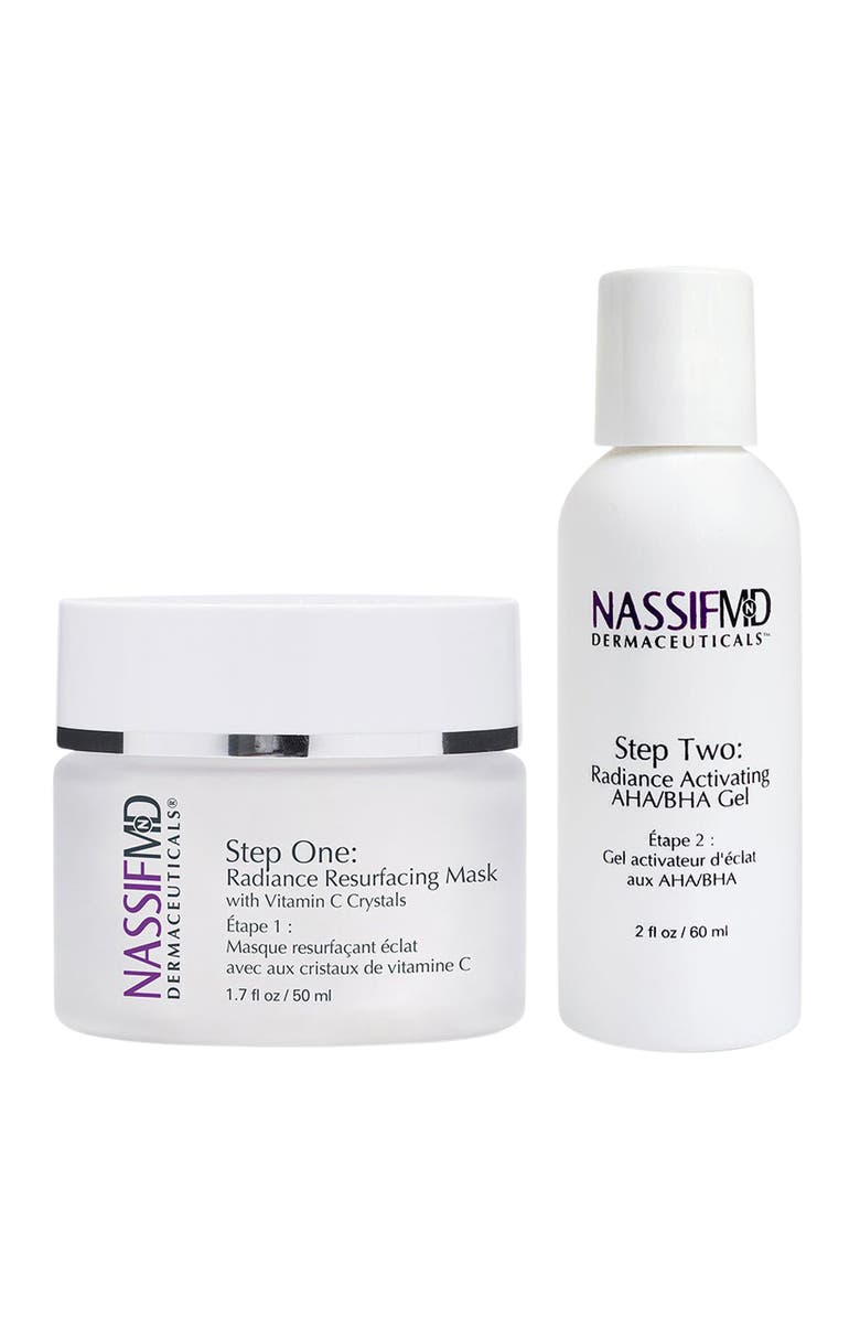 Dr. Nassif Skincare Micro-Spa Radiance Resurfacing Peel 2pc, Main, color, NO COLOR