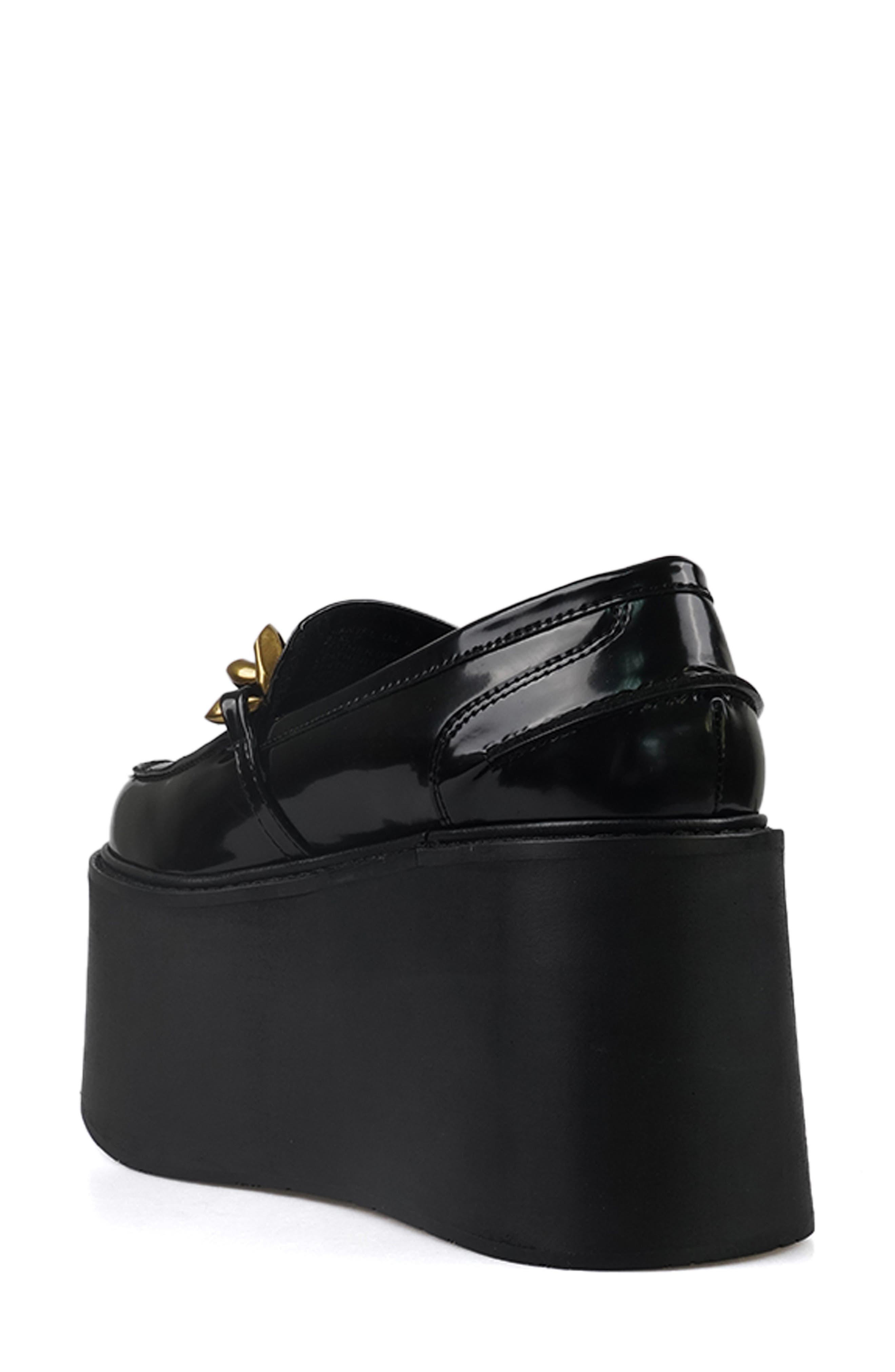 ZIGI Mantel Platform Loafer, Alternate, color, Black
