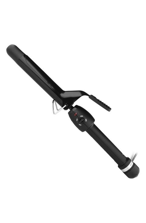 Stay-Temp Black Gold Professional Curling Iron 1-Inch
