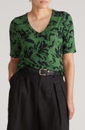 Universal Standard Lily Liquid Jersey V-Neck T-Shirt