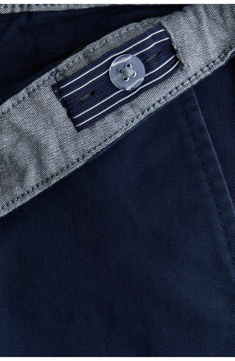 H&M Tapered Twill Chinos, Alternate, color, Navy Blue