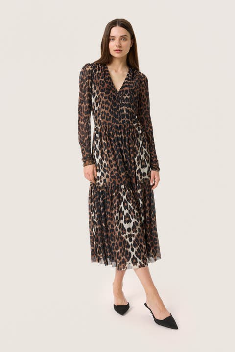 SLValdora Long Sleeves Wrap Dress