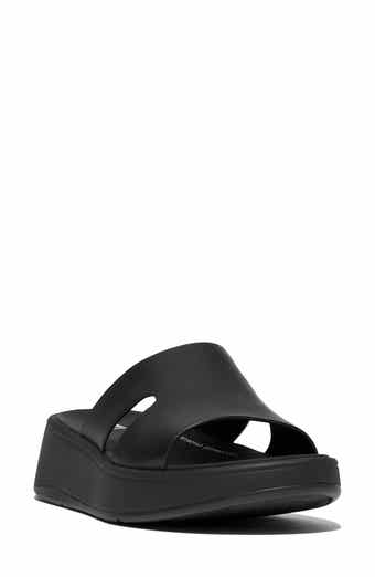 FitFlop F-Mode Raw Edge Flatform Sandal