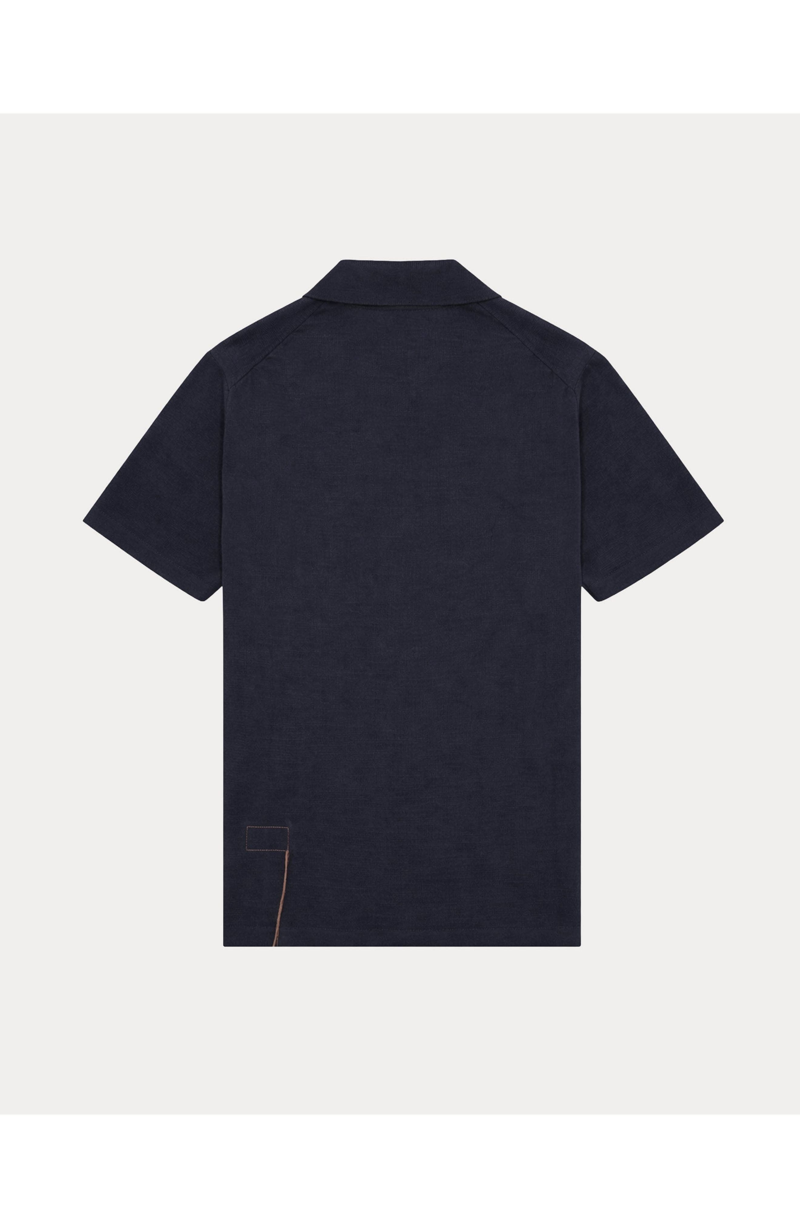 Adrien V-Neck Cotton Polo - image 4