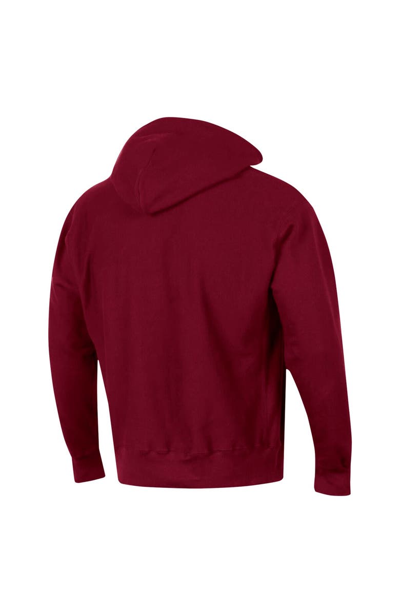 Champion Men's Champion Maroon Virginia Tech Hokies Vault Late Night Reverse Weave Pullover Hoodie, Alternate, color, Maroon