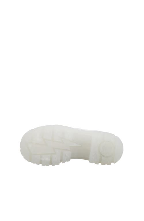 Buffalo Boots Aspha Rld Flat Bootie In White