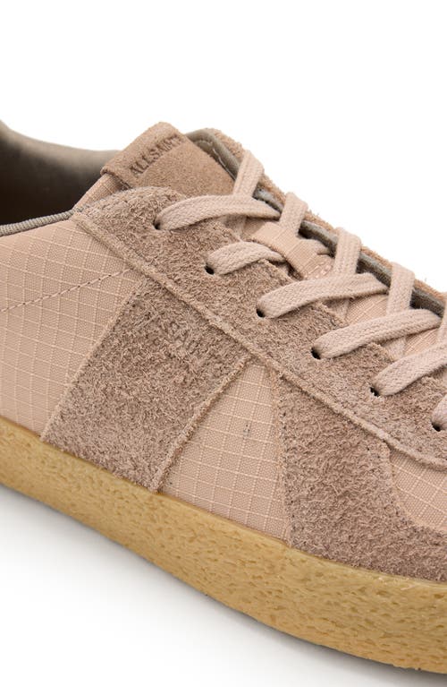 Allsaints Jaimee Low Top Ripstop Sneakers In Rose Dust Pink
